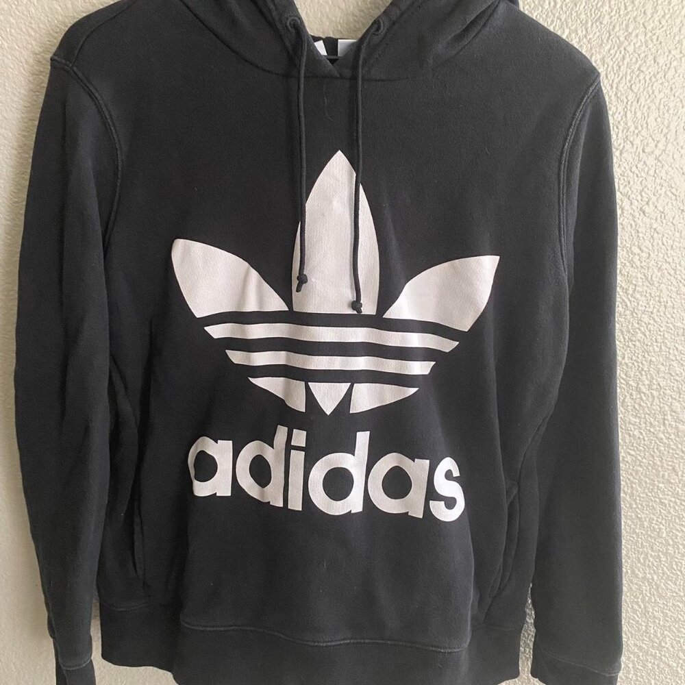 Adidas Womens Black Hoodie